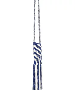 L'Academie Ardal Crochet Bag In Navy & Ivory -Deals L'Academie Store LCDE WA7 V3