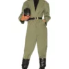 L'Academie Kaleena Jumpsuit In Forest Green