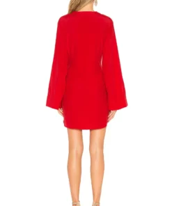 L'Academie The Janeiro Mini Dress In Red -Deals L'Academie Store LCDE WD129 V3