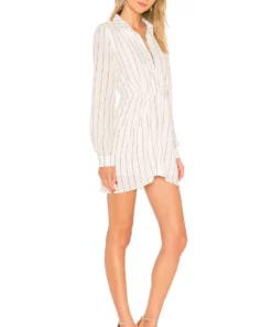 L'Academie The Brasilia Mini Dress In Black White Stripe 4 L'Academie The Brasilia Mini Dress In Black White Stripe -Deals L'Academie Store LCDE WD130 V2