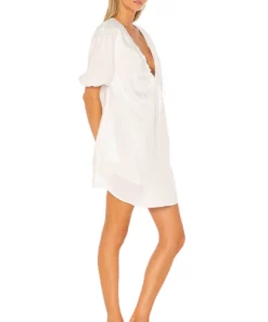 L'Academie The Amaya Mini Dress In White -Deals L'Academie Store LCDE WD309 V3