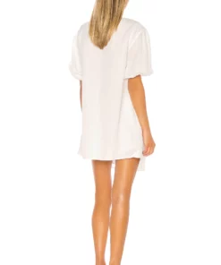L'Academie The Amaya Mini Dress In White -Deals L'Academie Store LCDE WD309 V4
