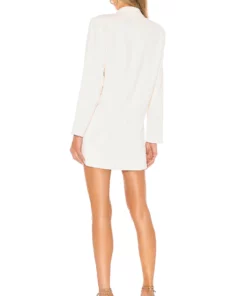L'Academie The Rosemarie Mini Dress In Ivory 5 L'Academie The Rosemarie Mini Dress In Ivory -Deals L'Academie Store LCDE WD379 V3