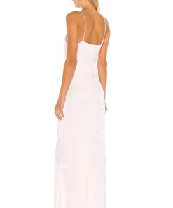 L'Academie The Romane Maxi Dress In Primrose Pink -Deals L'Academie Store LCDE WD398 V3