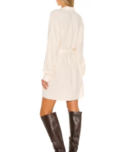 L'Academie The Amalie Mini Dress In Beige -Deals L'Academie Store LCDE WD470 V3