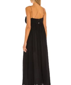 L'Academie Karsyn Midi Dress In Black -Deals L'Academie Store LCDE WD478 V3