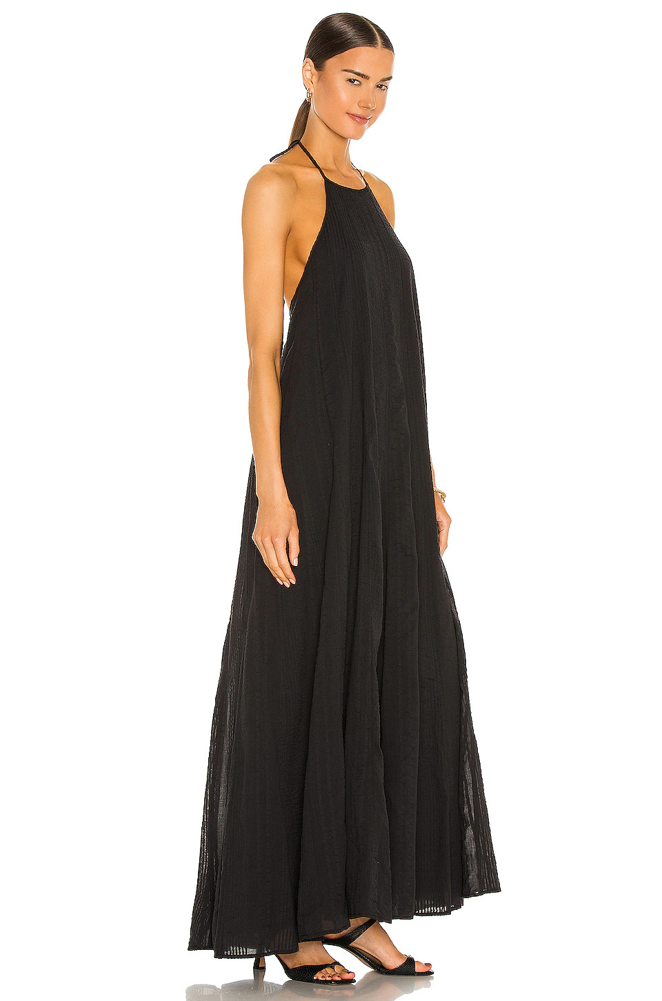L'Academie The Phila Maxi Dress In Black 2 L'Academie The Phila Maxi Dress In Black - Image 2