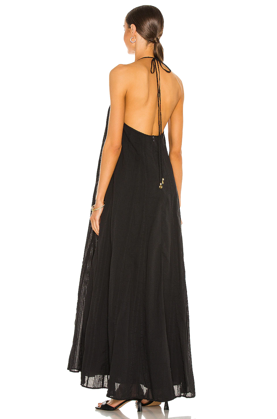 L'Academie The Phila Maxi Dress In Black 3 L'Academie The Phila Maxi Dress In Black - Image 3