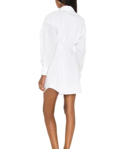 L'Academie The Ismene Mini Dress In White -Deals L'Academie Store LCDE WD500 V3