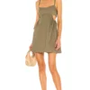 L'Academie Edita Dress In Olive