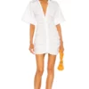 L'Academie Melissa Mini Dress In White