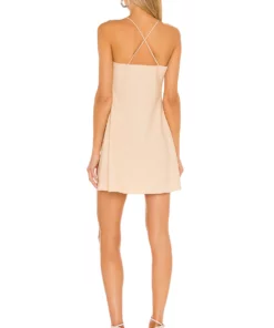 L'Academie Chessa Dress In Sand Yellow -Deals L'Academie Store LCDE WD514 V3