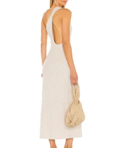 L'Academie Wesley Dress In Oatmeal