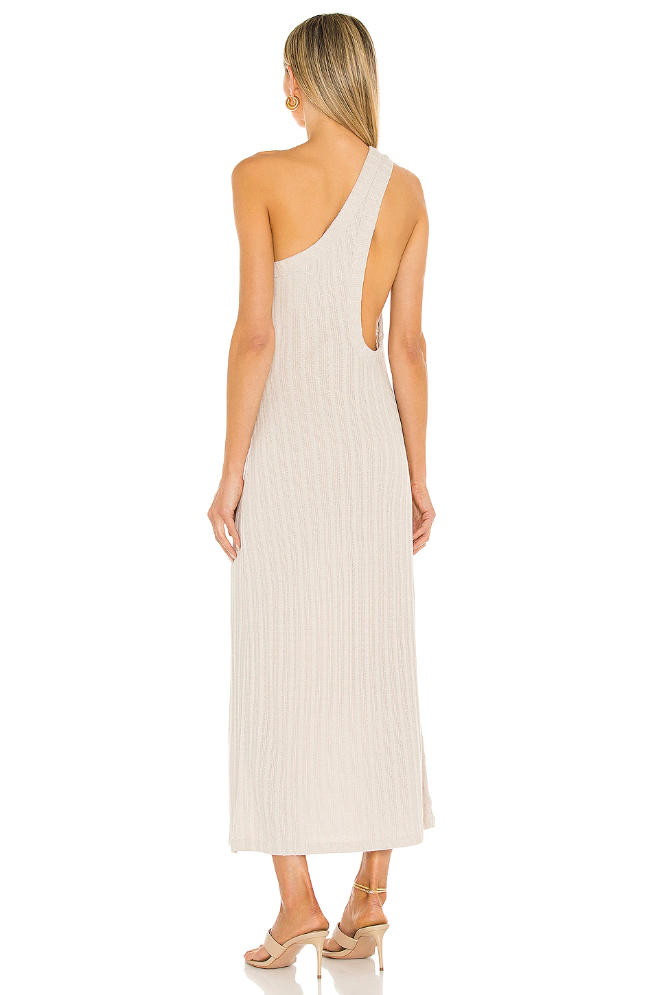 L'Academie Wesley Dress In Oatmeal 4 L'Academie Wesley Dress In Oatmeal - Image 4