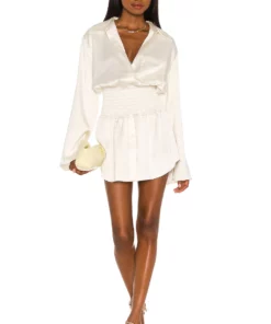 L'Academie Jacquie Dress In Ivory