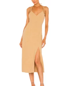 L'Academie Renata Dress In Tan