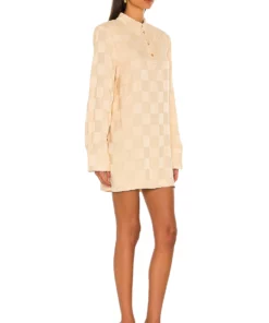 L'Academie Klara Dress In Champagne -Deals L'Academie Store LCDE WD540 V3