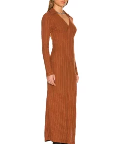 L'Academie Arina Dress In Brown -Deals L'Academie Store LCDE WD544 V3