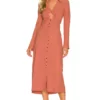 L'Academie Allegra Dress In Rose Mauve