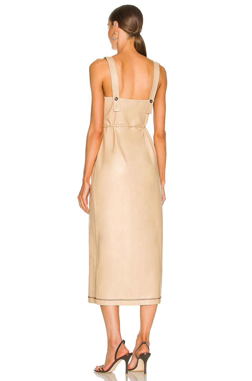 L'Academie Elya Dress In Beige 3 L'Academie Elya Dress In Beige - Image 3