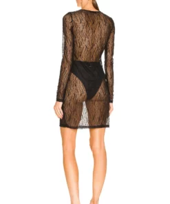 L'Academie Tru Mini Dress In Black -Deals L'Academie Store LCDE WD598 V3