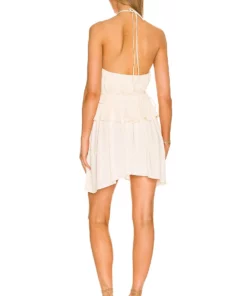 L'Academie Delphi Mini Dress In Bone White -Deals L'Academie Store LCDE WD604 V3