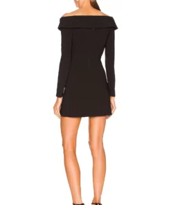 L'Academie Indra Mini Dress In Black 5 L'Academie Indra Mini Dress In Black -Deals L'Academie Store LCDE WD605 V3