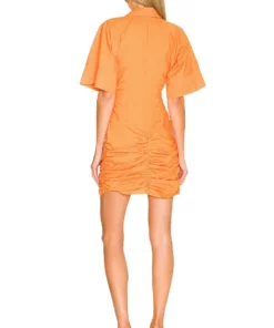 L'Academie Melissa Mini Dress In Orange -Deals L'Academie Store LCDE WD617 V3