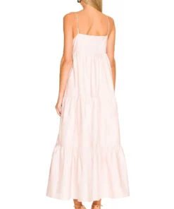 L'Academie The Kiyama Maxi Dress In Petal Pink -Deals L'Academie Store LCDE WD621 V3