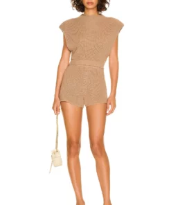 L'Academie Maja Shorts In Tan -Deals L'Academie Store LCDE WF100 V4