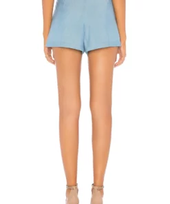 L'Academie The Laurent Short In Robin Blue -Deals L'Academie Store LCDE WF25 V3