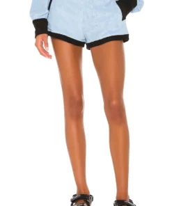 L'Academie Victoria Short In Blue & Black