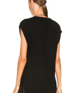 L'Academie Emari V Neck Tunic In Black -Deals L'Academie Store LCDE WK168 V3