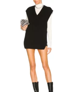 L'Academie Emari V Neck Tunic In Black -Deals L'Academie Store LCDE WK168 V4