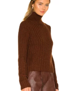 L'Academie Jasper Turtleneck In Brown -Deals L'Academie Store LCDE WK171 V3