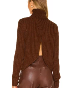 L'Academie Jasper Turtleneck In Brown -Deals L'Academie Store LCDE WK171 V4