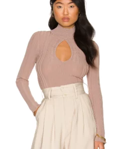 L'Academie Delphi Turtleneck In Ash