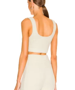 L'Academie Blayke Knit Bra In Moss Gray -Deals L'Academie Store LCDE WK182 V3