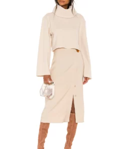 L'Academie The Clara Crop Top In Cream 7 L'Academie The Clara Crop Top In Cream -Deals L'Academie Store LCDE WK73 V4