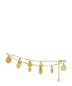 L'Academie Charm Anklet In Gold
