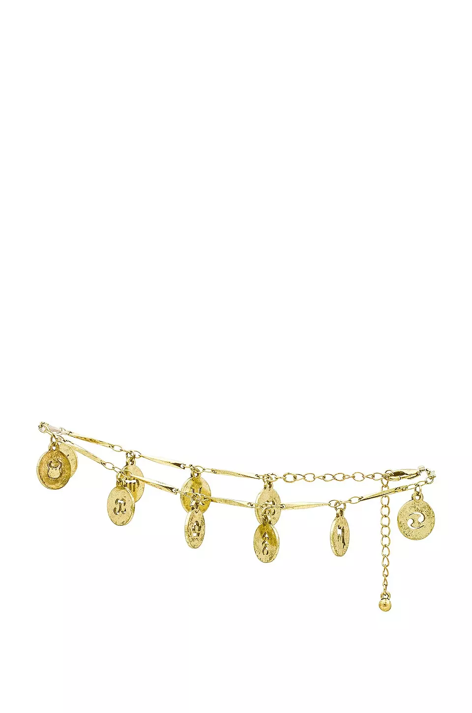 L'Academie Charm Anklet In Gold 1 L'Academie Charm Anklet In Gold