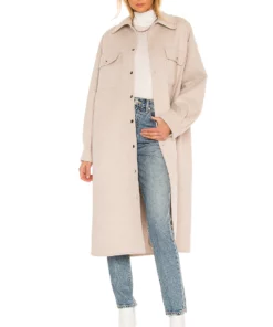 L'Academie Isabel Shacket In Beige