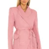 L'Academie Keely Blazer In Dusty Rose