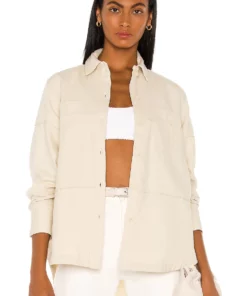 L'Academie Natasha Shacket In Ivory