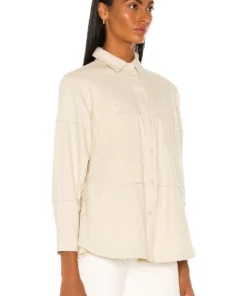 L'Academie Natasha Shacket In Ivory -Deals L'Academie Store LCDE WO139 V3