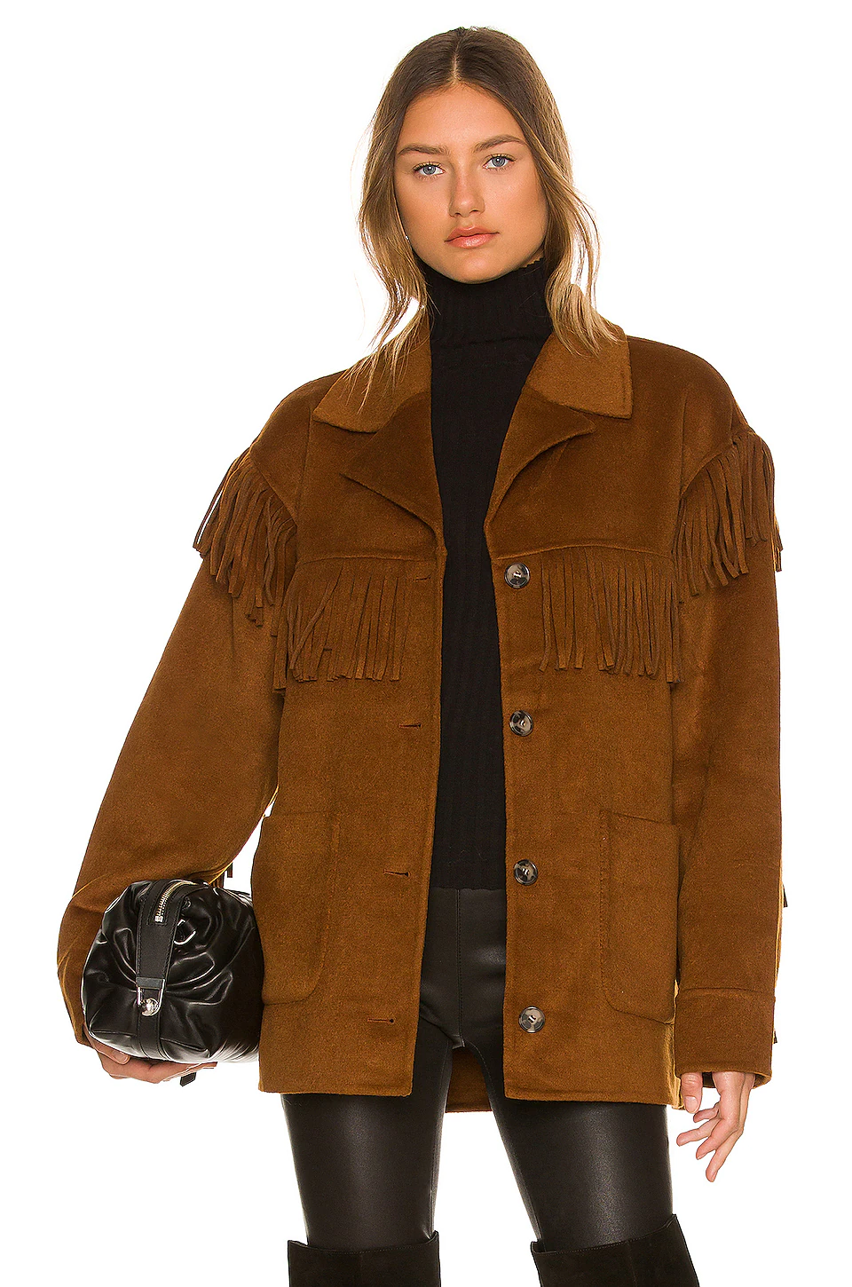L'Academie Zion Jacket In Brown 1 L'Academie Zion Jacket In Brown