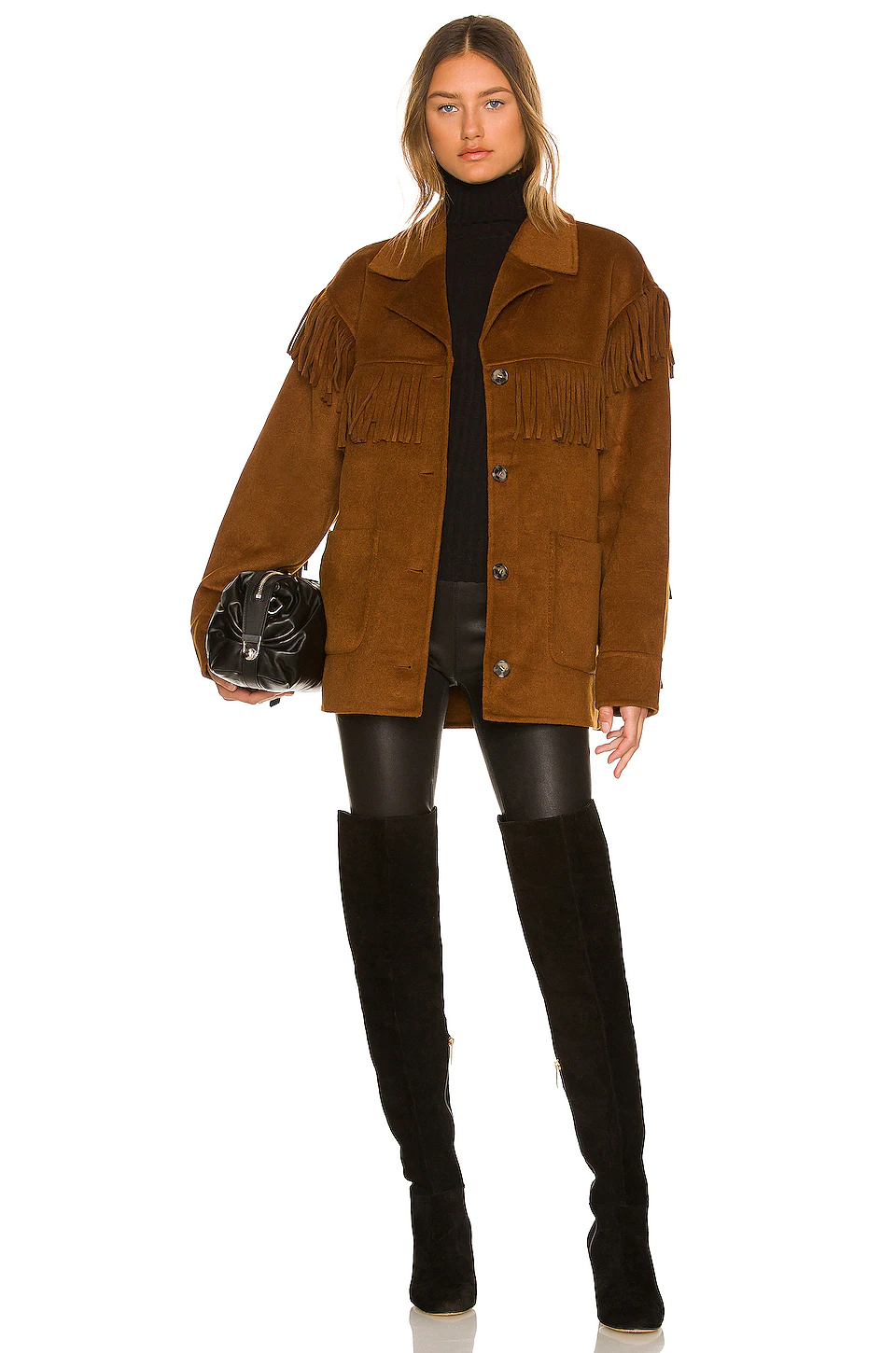 L'Academie Zion Jacket In Brown 4 L'Academie Zion Jacket In Brown - Image 4