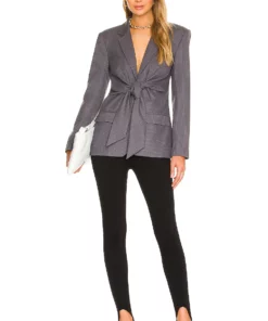 L'Academie Tatiana Blazer In Grey -Deals L'Academie Store LCDE WO148 V4