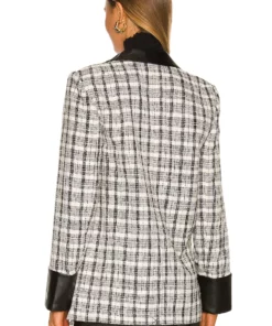 L'Academie Priscilla Blazer In Black And White -Deals L'Academie Store LCDE WO152 V4