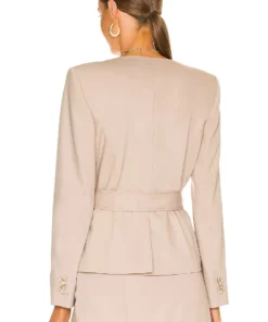 L'Academie Fifi Jacket In Beige -Deals L'Academie Store LCDE WO154 V3